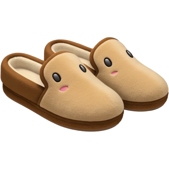casual slipper emoji