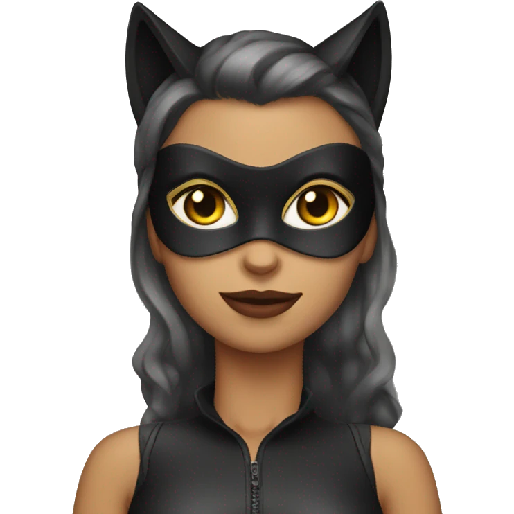 Cat woman emoji