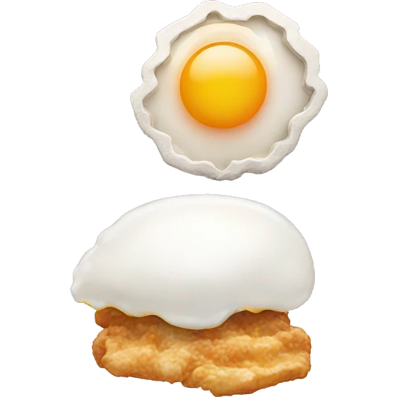 brain fried egg emoji
