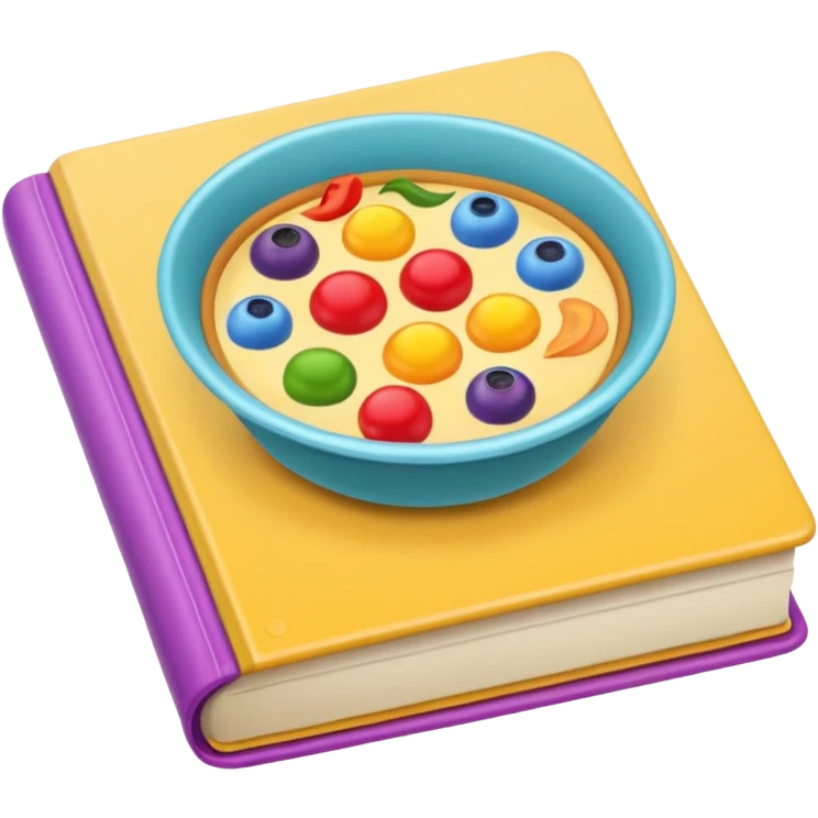 Aesthetic cookbook emoji