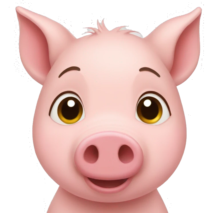 Three little pigs emoji