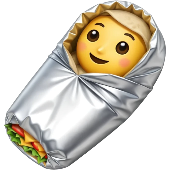 Plane burrito  emoji