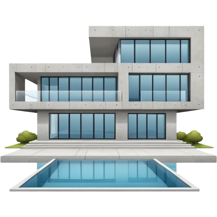 BIG MODERN VILLA emoji