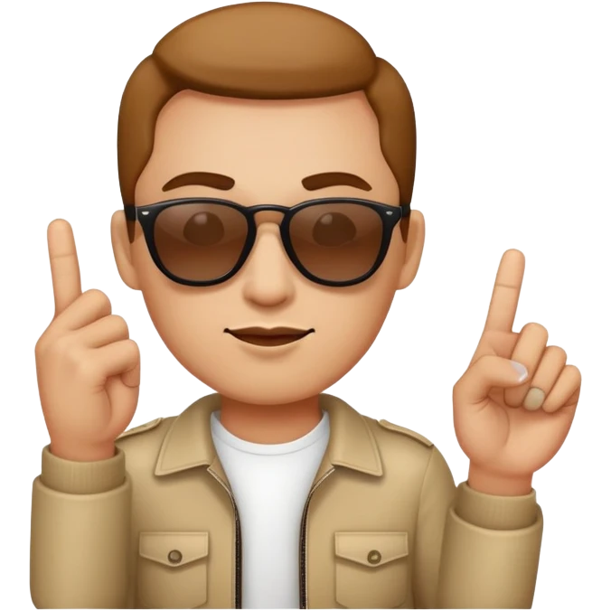 face with Middle finger and sunglasses  emoji