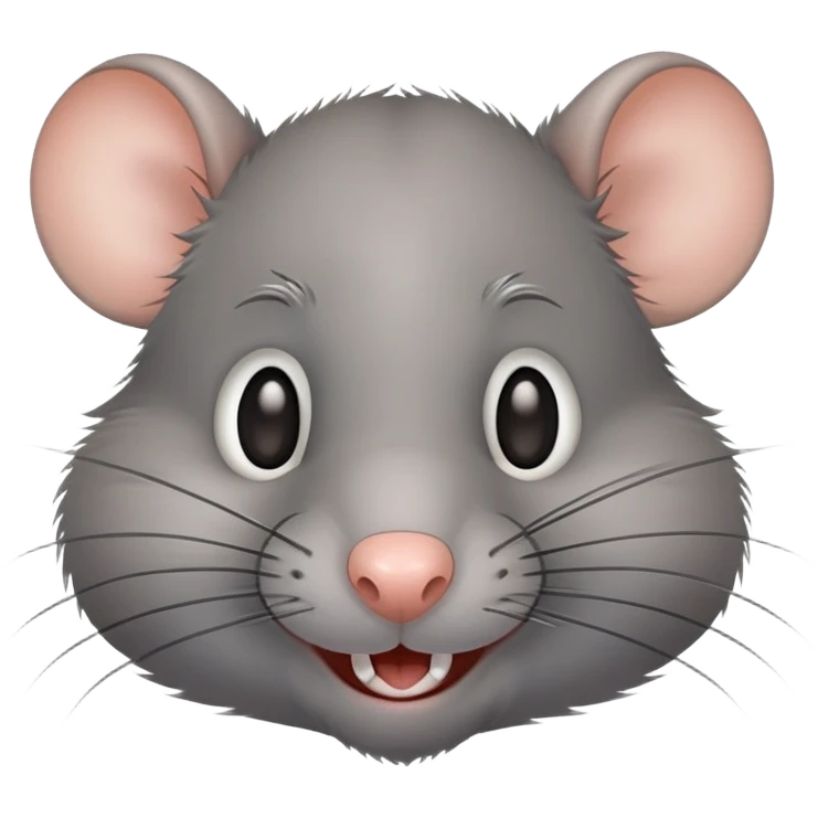 Rat smiling  emoji