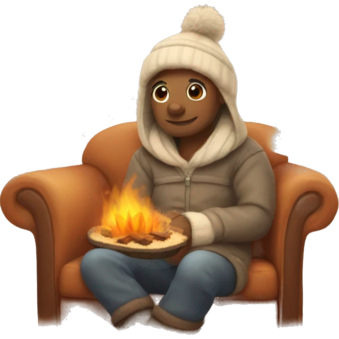 Cozy autumn emoji