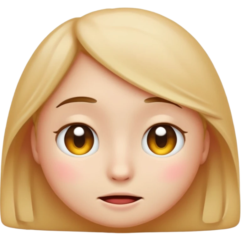 Create a shyness imoji emoji