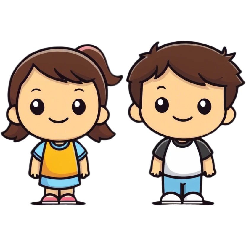 Girl boy emoji