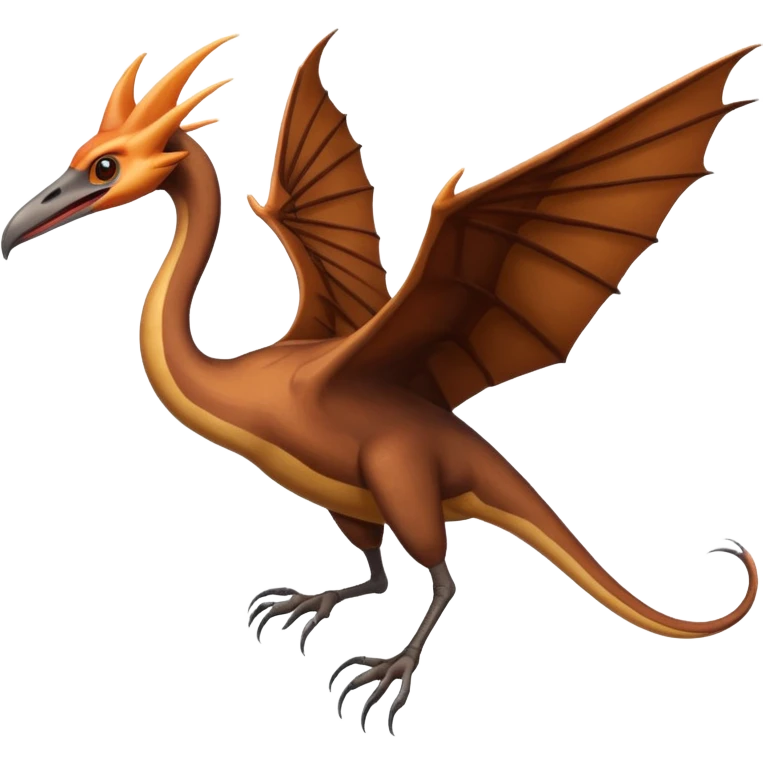 Make a quetzalcoatlus accurate  emoji