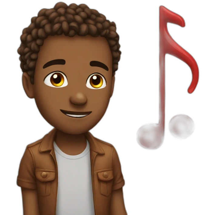 Music and ❤️ emoji