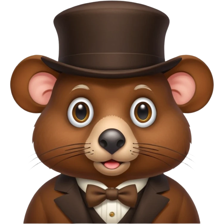 mole with accessory emoji