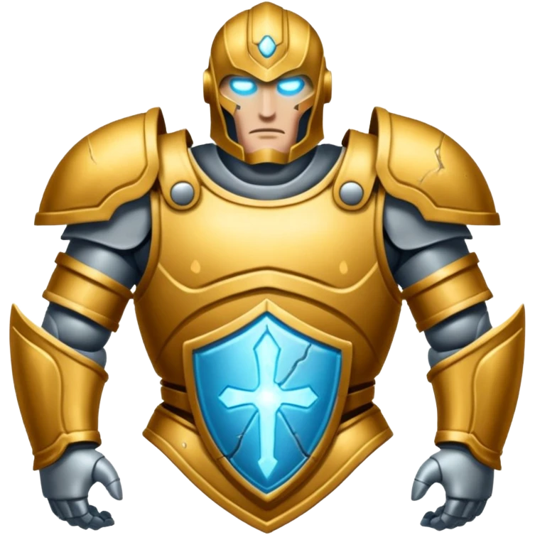 Titan cuirassé en pleine transformation emoji