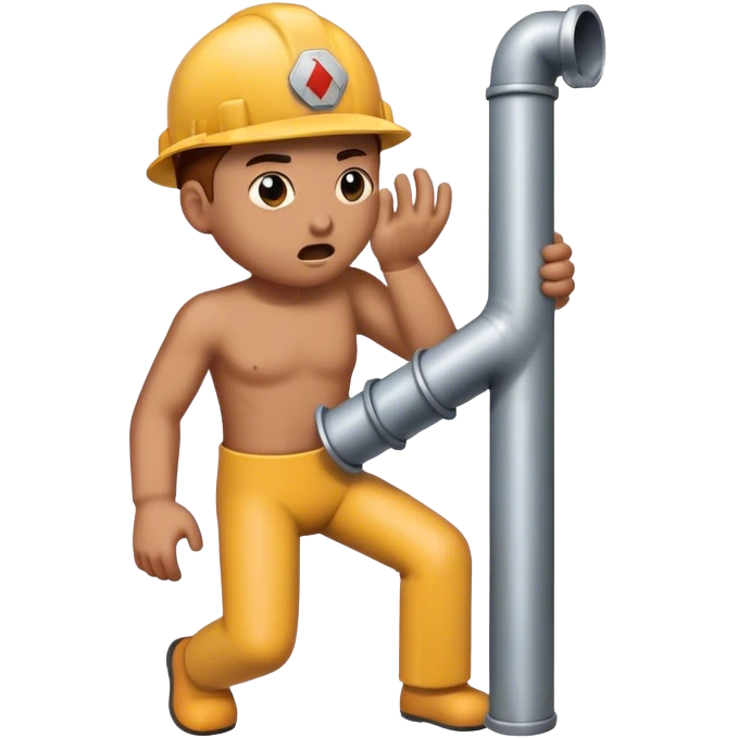 possim getting hit by a metal pipe emoji