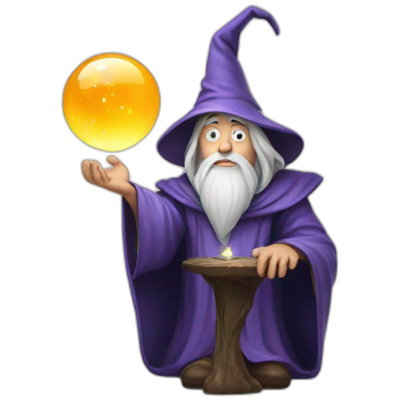 wizard pondering orb emoji