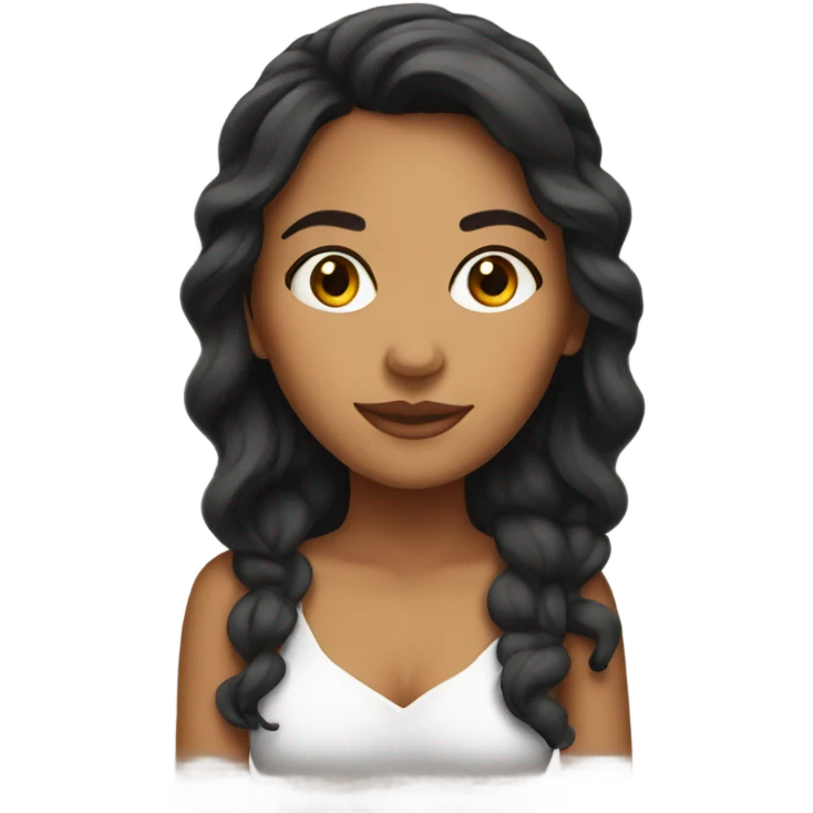 Latina girl emoji
