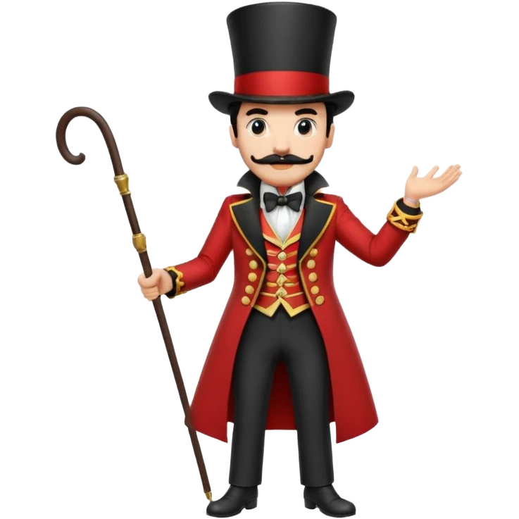 Ringmaster with Whip emoji