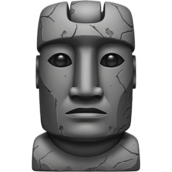 Moai emoji
