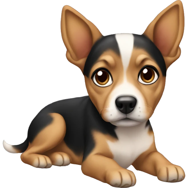 ariana as a dog emoji