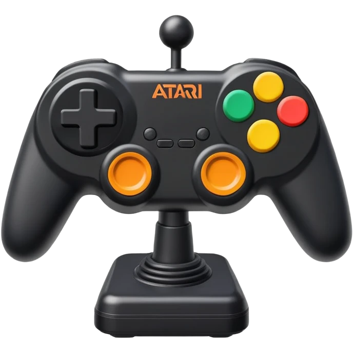 Atari joystick controller emoji