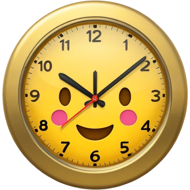 emoji reloj emoji