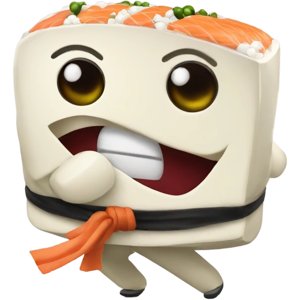 Dancing sushi  emoji
