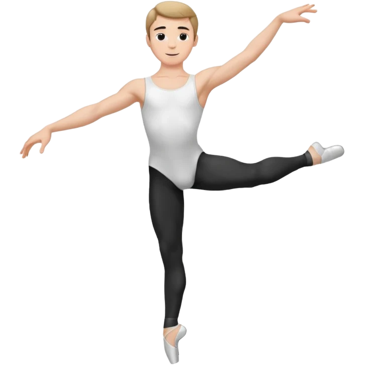 male.ballet dancer emoji
