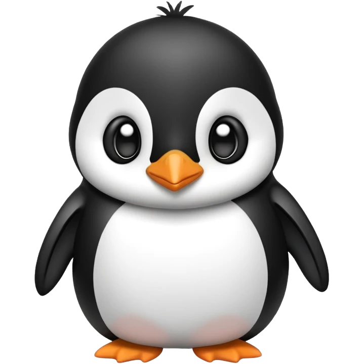 cute penguin emoji
