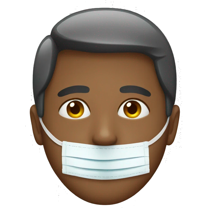 guy in the medicine mask  emoji