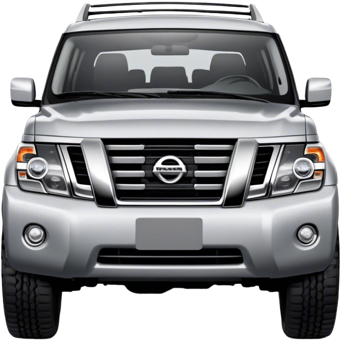 Nissan Patrol y62 - Nissan (Model Year: 2022) (Iconic colour: Silver) emoji