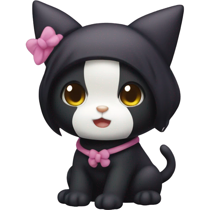 kuromi (sanrio) emoji
