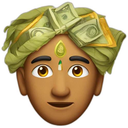 Indian money emoji