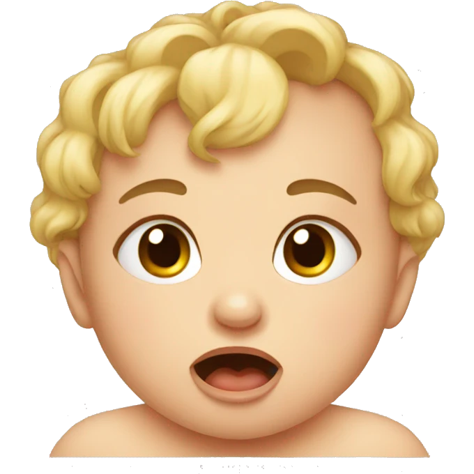 crying baby emoji