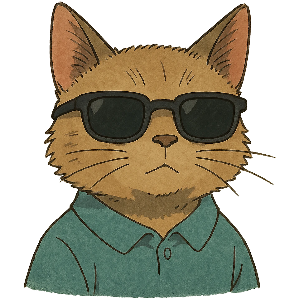 cat wearing sunglasses emoji