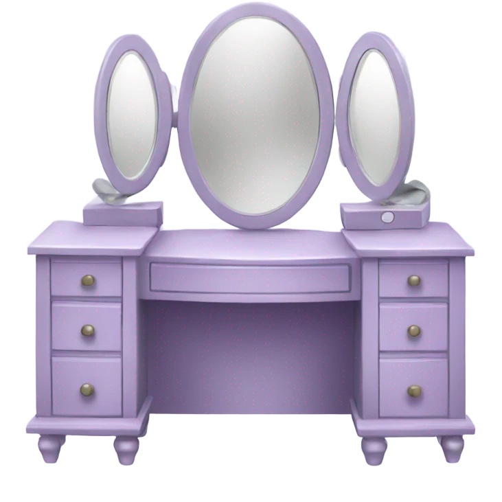 light purple vanity emoji