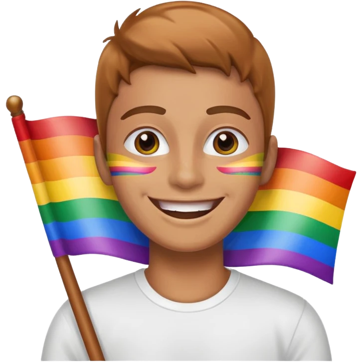 a gay one emoji