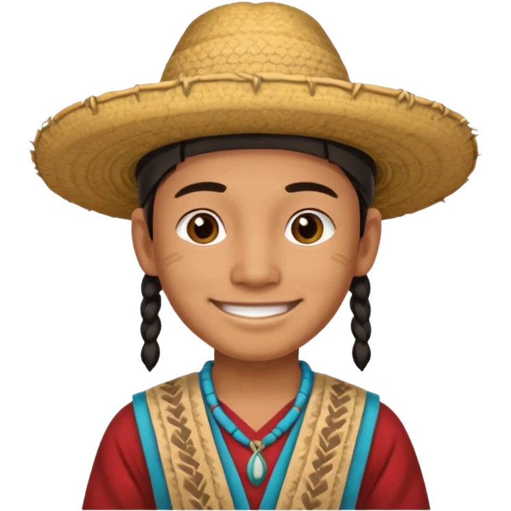 young mayan farmer emoji