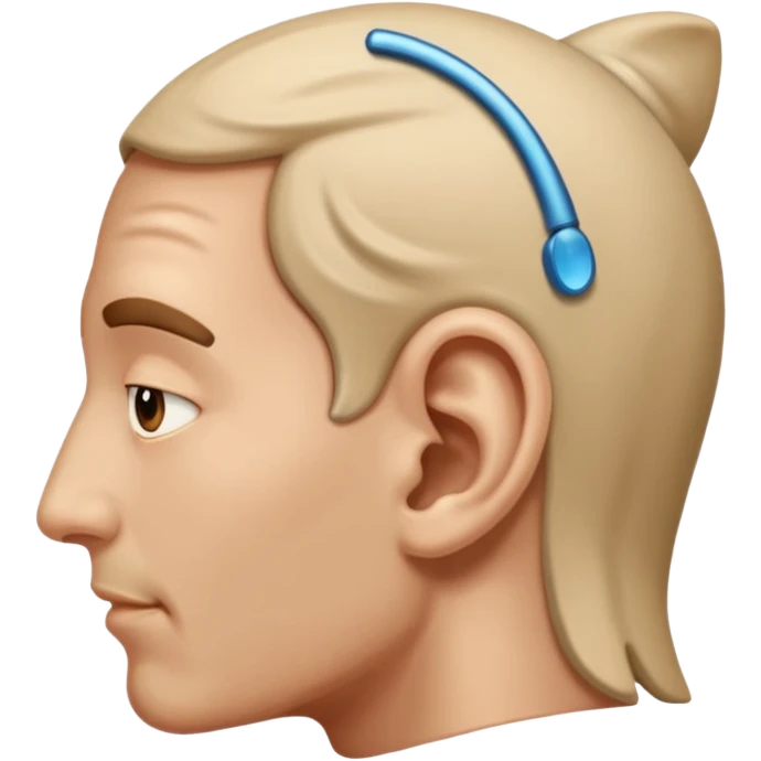 an ear praising God emoji