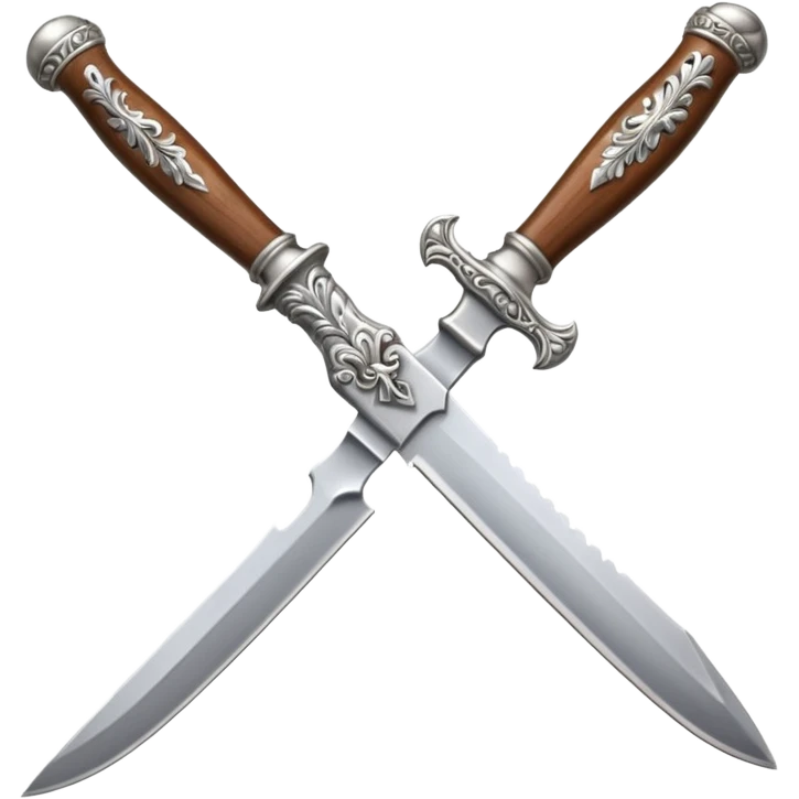 Old  royal knife in the auction emoji