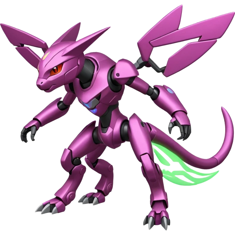 Vikavolt-Peppercat-Genesect-Miraidon-fusion, full body emoji