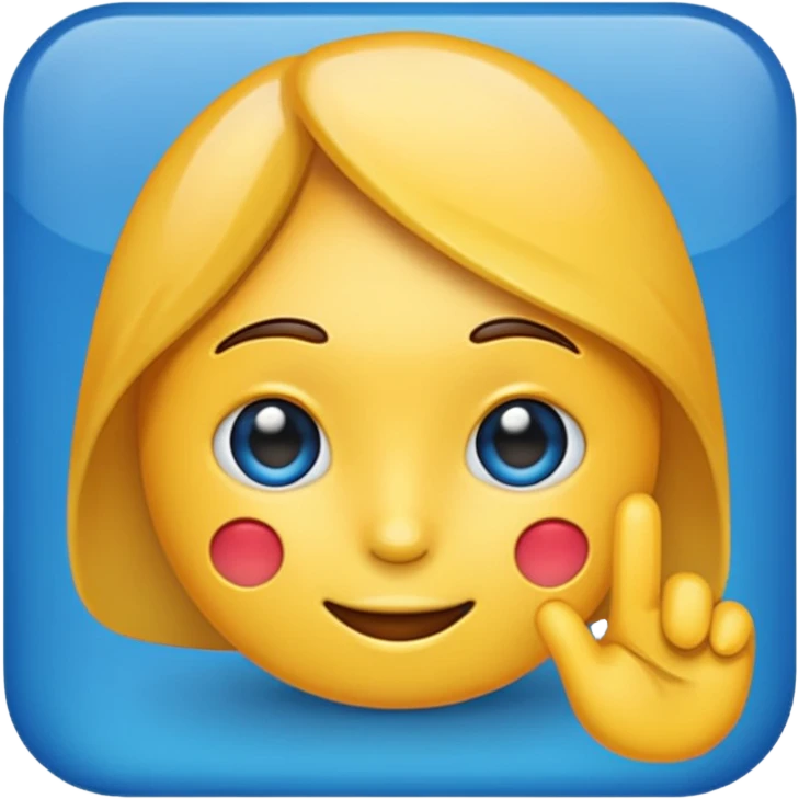 Mavi tik emoji emoji