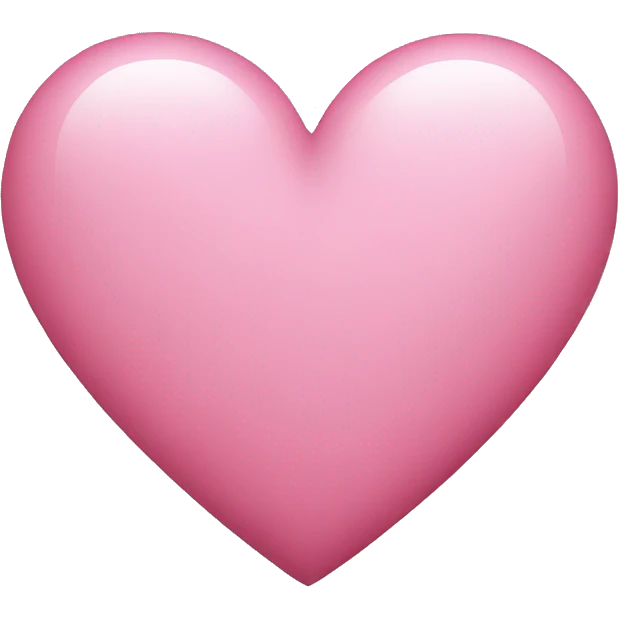 Pink heart  emoji