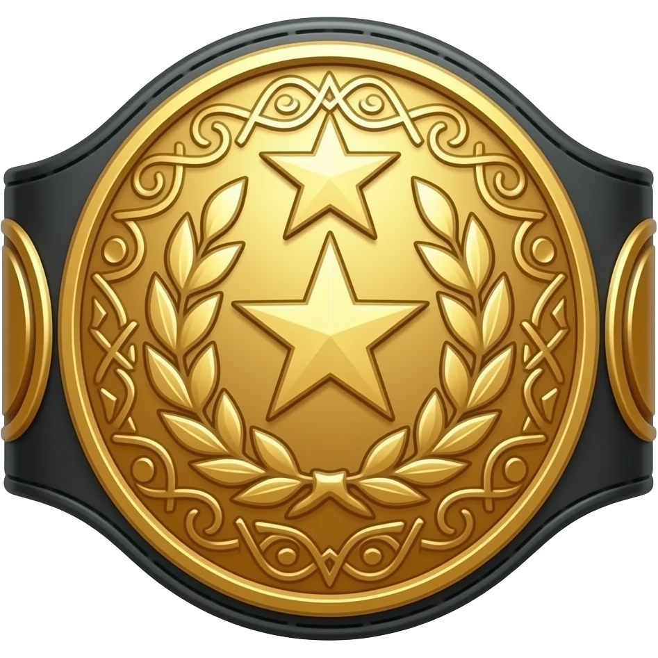 championship belt emoji