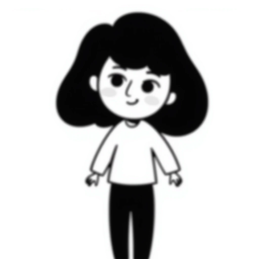 hand drawn eyes looking straight ahead emoji