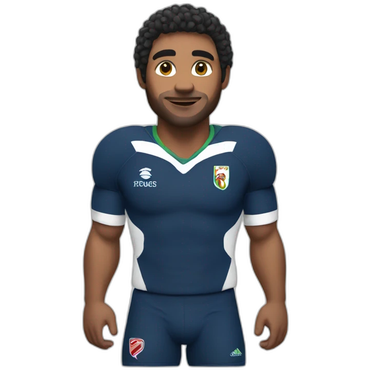 rugby player emoji
