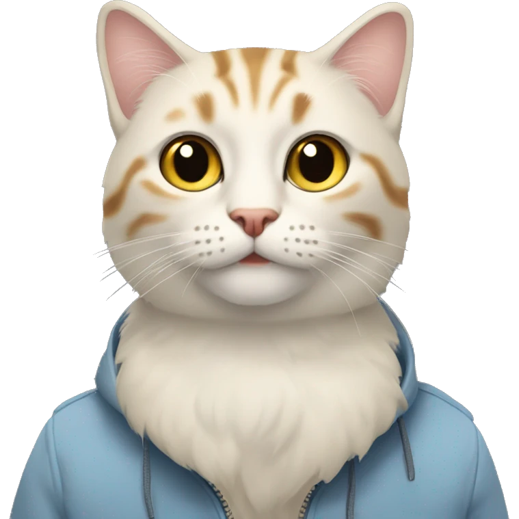 котик с сердечком  emoji