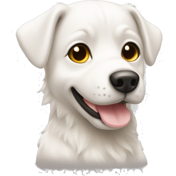Good Pet in only text and white background  emoji