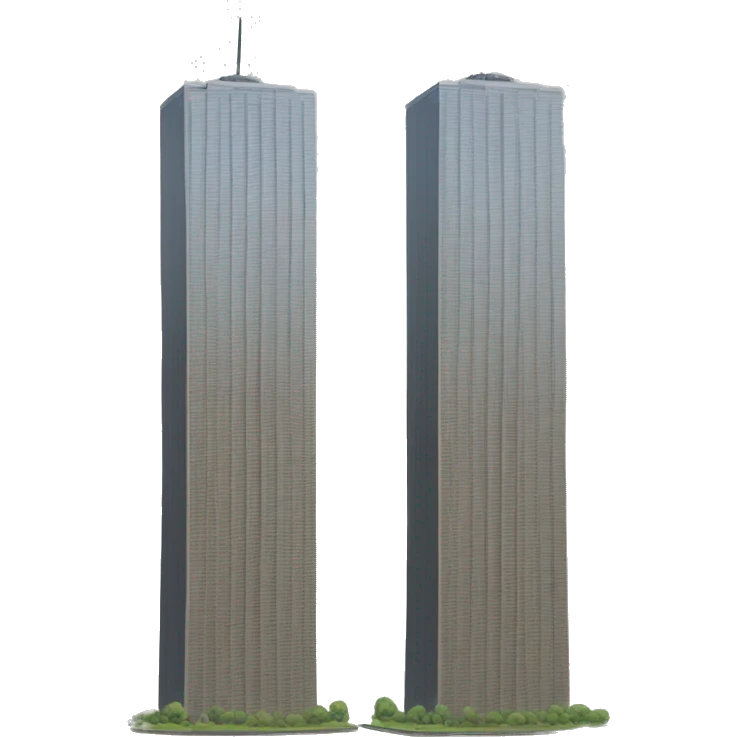 Twin towers emoji