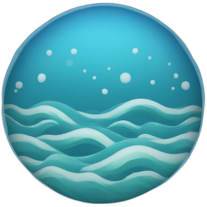 circular water waves emoji