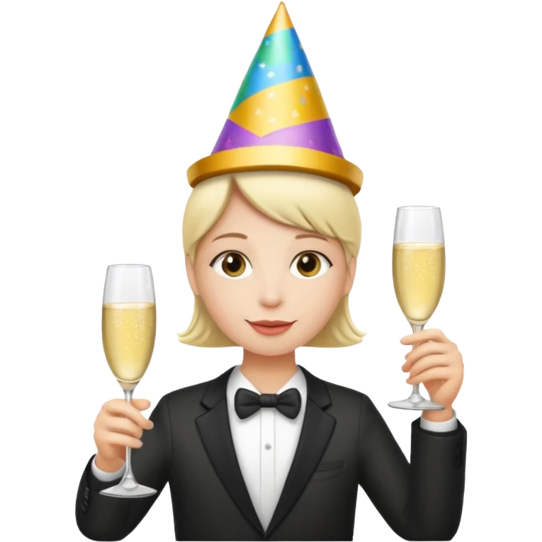 Adolf hitler party hat emoji
