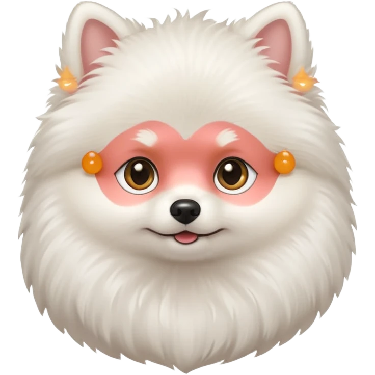 pomerania white emoji